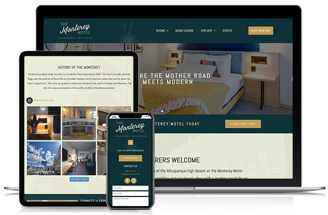 The Monterey Motel website